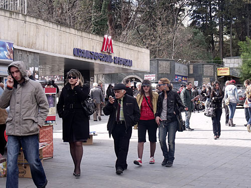 Georgia, Tbilisi, the square of Freedom, March 2010. Photo by the "Caucasian Knot"