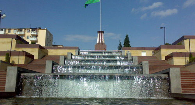 Azerbaijan, Baku, park in the Yasamal District. Photo by www.panoramio.com/photo/26107078