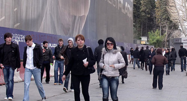 Georgia, Tbilisi, the square of Freedom, March 2010. Photo by the "Caucasian Knot"