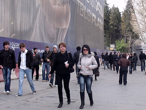 Georgia, Tbilisi, the square of Freedom, March 2010. Photo by the "Caucasian Knot"