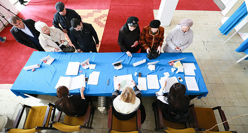 Election committee. Photo by Aziz Karimov for the "Caucasian Knot"