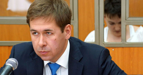 Ilya Novikov, advocate of Nadezda Savchenko. Photo: Anton Naumlyuk (RFE/RL)