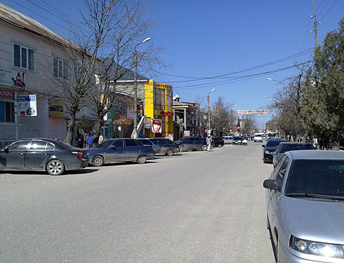 Dagestan, Khasavyurt. Photo by the "Caucasian Knot"