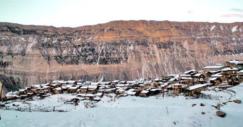 The village of Kvanada of the Tsumada District of Dagestan. Photo: Shamil Kuraev http://www.odnoselchane.ru/