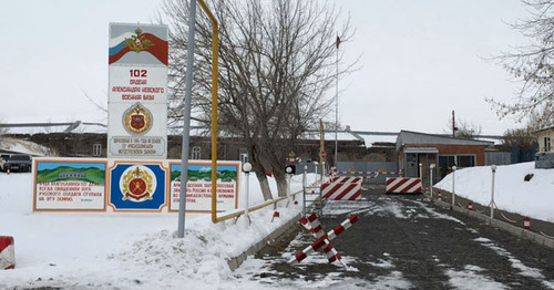 102nd Russian military base in Gyumri. Photo: Sergey Khazov-Cassia (RFE/RL)