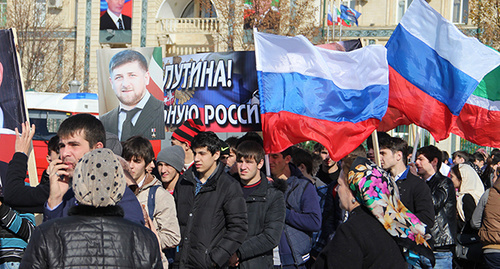 Celebration of the Unity Day, November 4, 2015. Photo by Magomed Magomedov for the "Caucasian Knot"