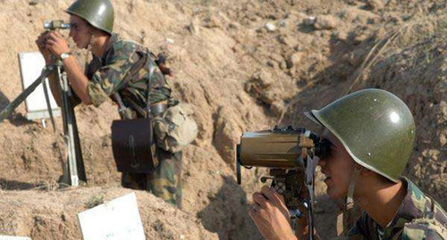 Advance forces of the Defense Army of the Nagorno-Karabakh Republic. Photo: http://analitik.am/ru/news/view/263481