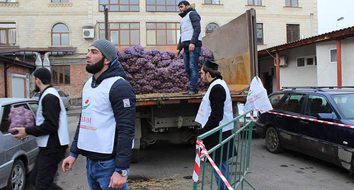 A charity action 04.03.2016. Photo by Magomed Tachiev for the "Caucasian Knot"