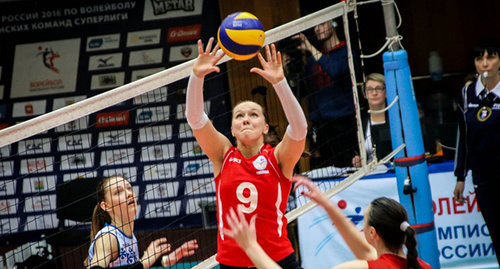 Women's volleyball players. Photo: http://www.volley.ru/albums/681/