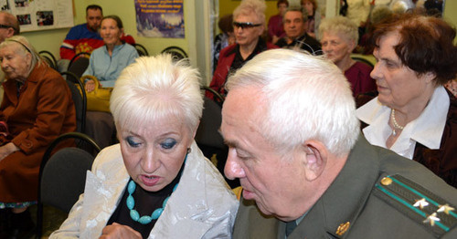 A meeting of visually impaired persons from the branch of the "All-Russian Association for Visually Impaired". Sochi, May 16, 2016. Photo by Svetlana Kravchenko for the "Caucasian Knot"