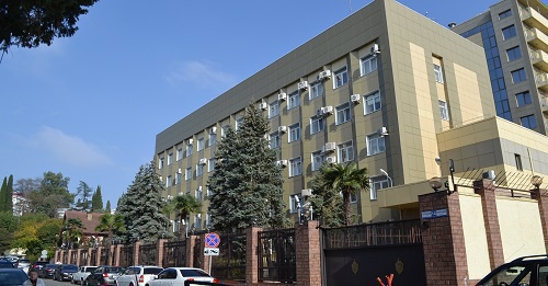 The building of the FSB department for the Krasnodar Territory in Sochi. Photo by Svetlana Kravchenko for the "Caucasian Knot"