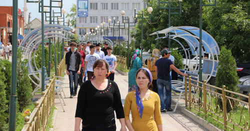 Chechen residents. Photo by Magomed Magomedov for the "Caucasian Knot"