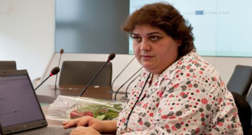 Khadija Ismayilova. Photo: http://www.svoboda.org/content/article/26815985.html