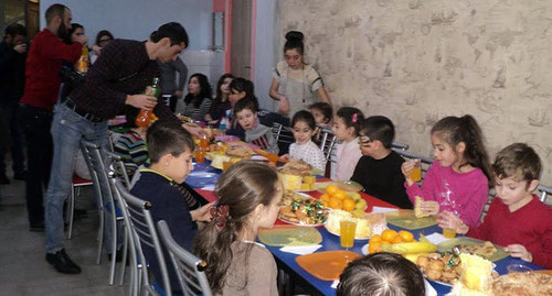 Festive event for children of repatriates, Nalchik, November 20, 2016. Photo by Lyudmila Maratova for the ‘Caucasian Knot’.