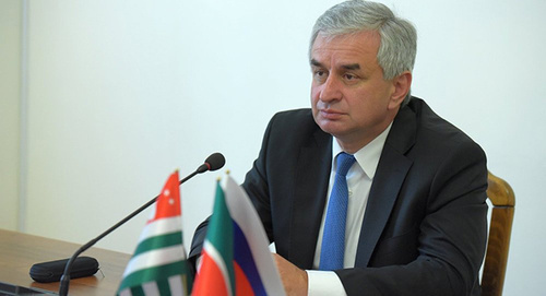 Raul Khajimba. Photo: © Sputnik. Tomas Tkhaytsuk http://sputnik-abkhazia.ru/Abkhazia/20160710/1019051743.html 