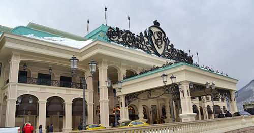 Casino in Krasnaya Polyana, Sochi. Photo by Svetlana Kravchenko for the 'Caucasian Knot'. 