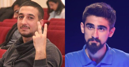 Giyas Ibragimov (right) and Bairam Mamedov. Collage by the 'Caucasian Knot'. Photo: RFE/RL, http://www.meydan.tv