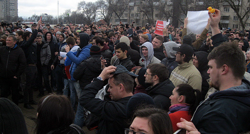 Rally of Alexei Navalny's supporters in Rostov-on-Don, March 26, 2017. Photo by Konstantin Volgin for the 'Caucasian Knot'. 