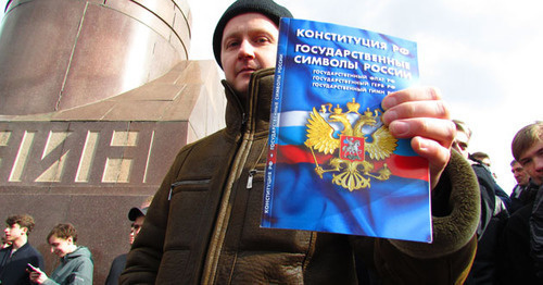 Participants of Navalny's supporters rally in Volgograd, March 26, 2017. Photo by Vyacheslav Yaschenko for the 'Caucasian Knot'. 