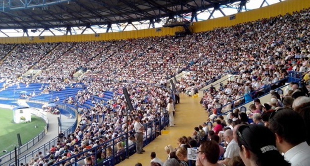 Regional Congress of Jehovah's Witnesses. Photo by Yulia Kasheta for the 'Caucasian Knot'.  