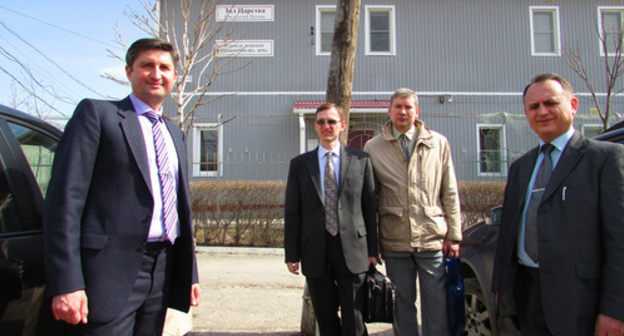 Representatives of the Jehovah's Witnesses community in Volgograd. Photo by Vyacheslav Yaschenko for "Caucasian Knot"