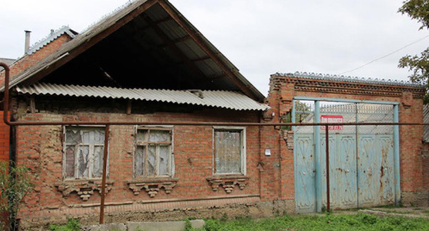 House in Grozny. Photo by Magomed Magomedov for the 'Caucasian Knot'. 