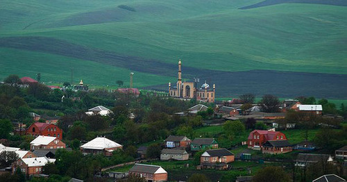 The village of Ekazhevo, Ingushetia. Photo: Shaliets https://ru.wikipedia.org/