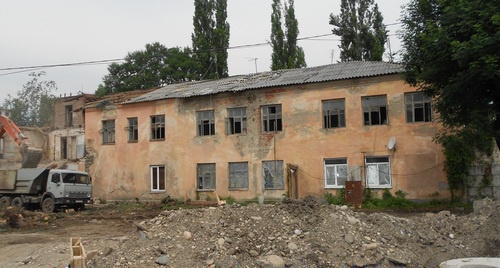 The building of the hostel in Malbakhov Street in Nalchik. Photo by Lyudmila Maratova for "Caucasian Knot"