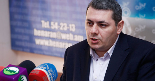 Political analyst Sergey Minasyan. Photo www.panarmenian