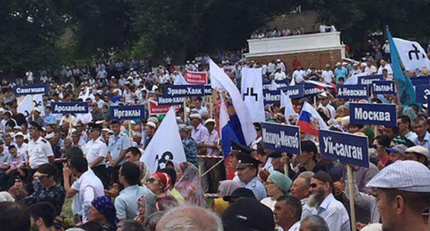 The Nogai People's Congress in Dagestan. Photo by Asya Kapaeva for "Caucasian Knot"