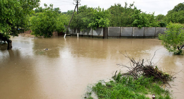 High water in Levokumka village, Stavropol Territory. Photo by Anton Podgaiko, Yuga.ru