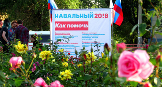 A place in the Krasnooktyabrsky District of Volgograd where Alexei Navalny's office is located. Photo by Vyacheslav Yaschenko for "Caucasian Knot"