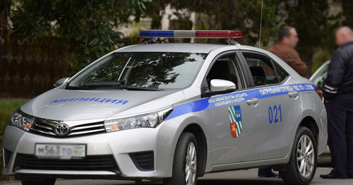 Police car. Photo: Sputnik/Tomas Thaitsuk