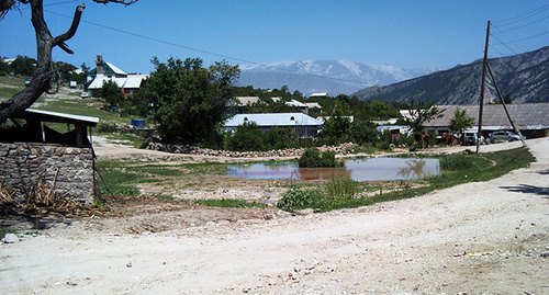 The village of Orota in the Khunzakh District of Dagestan. Photo by Nabi Gasanov, http://odnoselchane.ru/?page=photos_of_category&amp;sect=1318&amp;com=photogallery