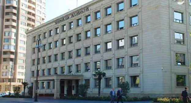 Azerbaijani Ministry of Taxes. Photo: http://www.turan.az/ext/news/2017/8/free/politics%20news/ru/64974.htm