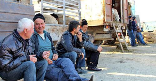 During the Eid al-Adha holiday in Chechnya. Photo by Magomed Magomedov for the Caucasian Knot. 