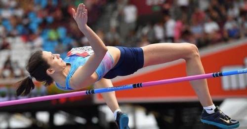 Maria Kuchina at 2017 World Championship. Photo: RusAthletics website. 