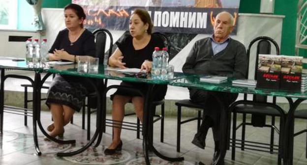 The members of the “Beslan Mothers” Committee. Photo by Emma Marzoeva for "Caucasian Knot"