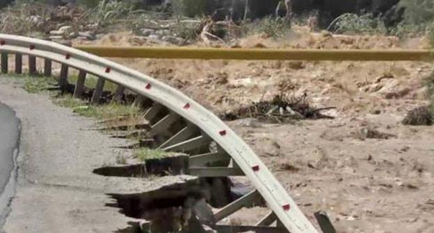 Mudflows in the area of Mount Elbrus. Photo https://www.youtube.com/watch?v=3z-QklRY-m4