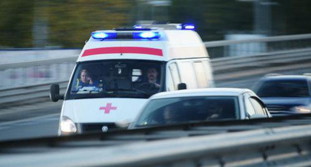 An ambulance car. Photo © Sputnik / Natalya Selivyorstova: http://sputnik-ossetia.ru/North_Ossetia/20170903/4797024.html