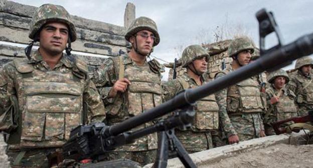 On the contact line in Nagorno-Karabakh. Photo © Sputnik / Ilya Pitalev