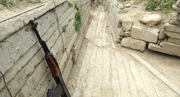 On the contact line in Nagorno-Karabakh. Photo by Alvard Grigoryan for "Caucasian Knot"