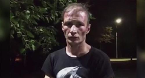 Suspect in the case. Screenshot of video at: http://www.tvc.ru/news/show/id/124471