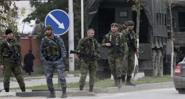 Law enforcers. Grozny, Chechnya. Photo: REUTERS/Alkhan Gargayev