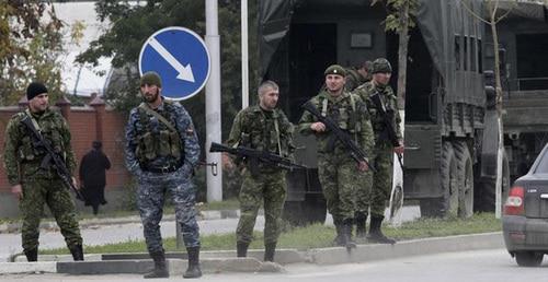 Law enforcers. Grozny, Chechnya. Photo: REUTERS/Alkhan Gargayev