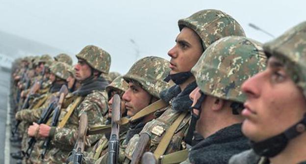 Armenian servicemen. Photo: © Sputnik/ Asatur Yesayants