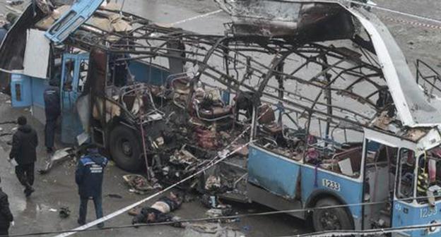 Terror act in Volgograd. Photo: REUTERS/Stringe