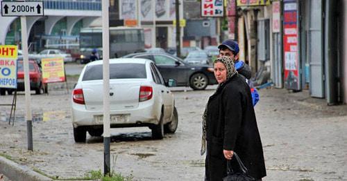 Khasavyurt residents, Dagestan. Photo by Magomed Magomedov for the Caucasian Knot.