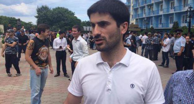 Marat Ismailov, organizer of the anti-corruption rally in Makhachkala. Photo: RFE/RL