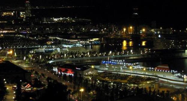 Barcelona at night. Photo by Yulia Kasheta for the Caucasian Knot. 